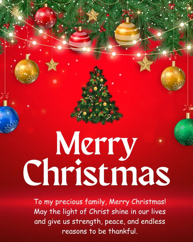 Christian Christmas Messages for Family