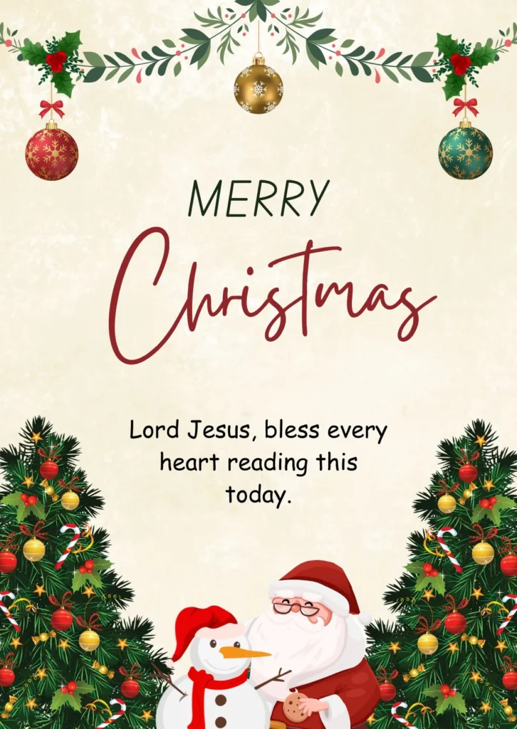 Christmas Prayers & Blessings for Instagram