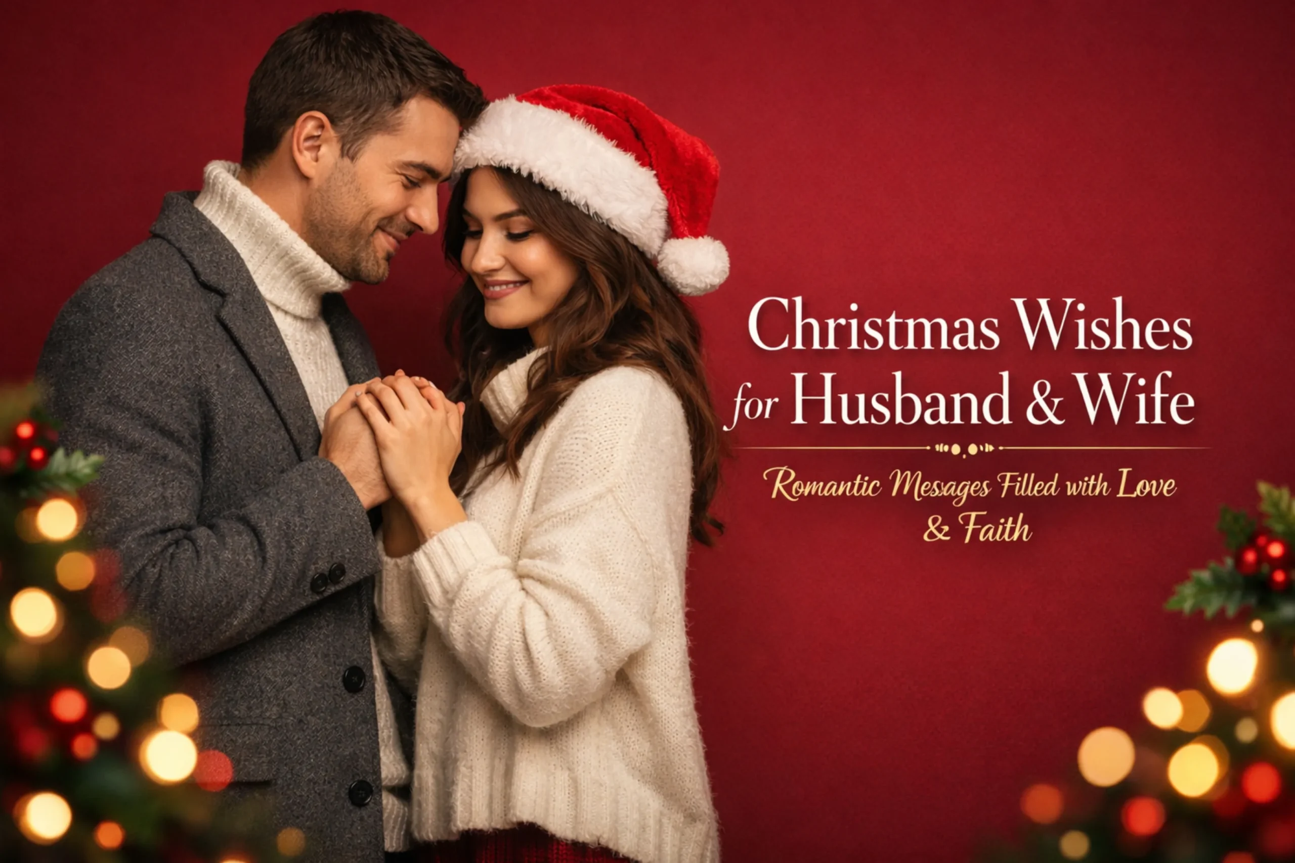 Christmas Wishes for Husband & Wife – Romantic Messages