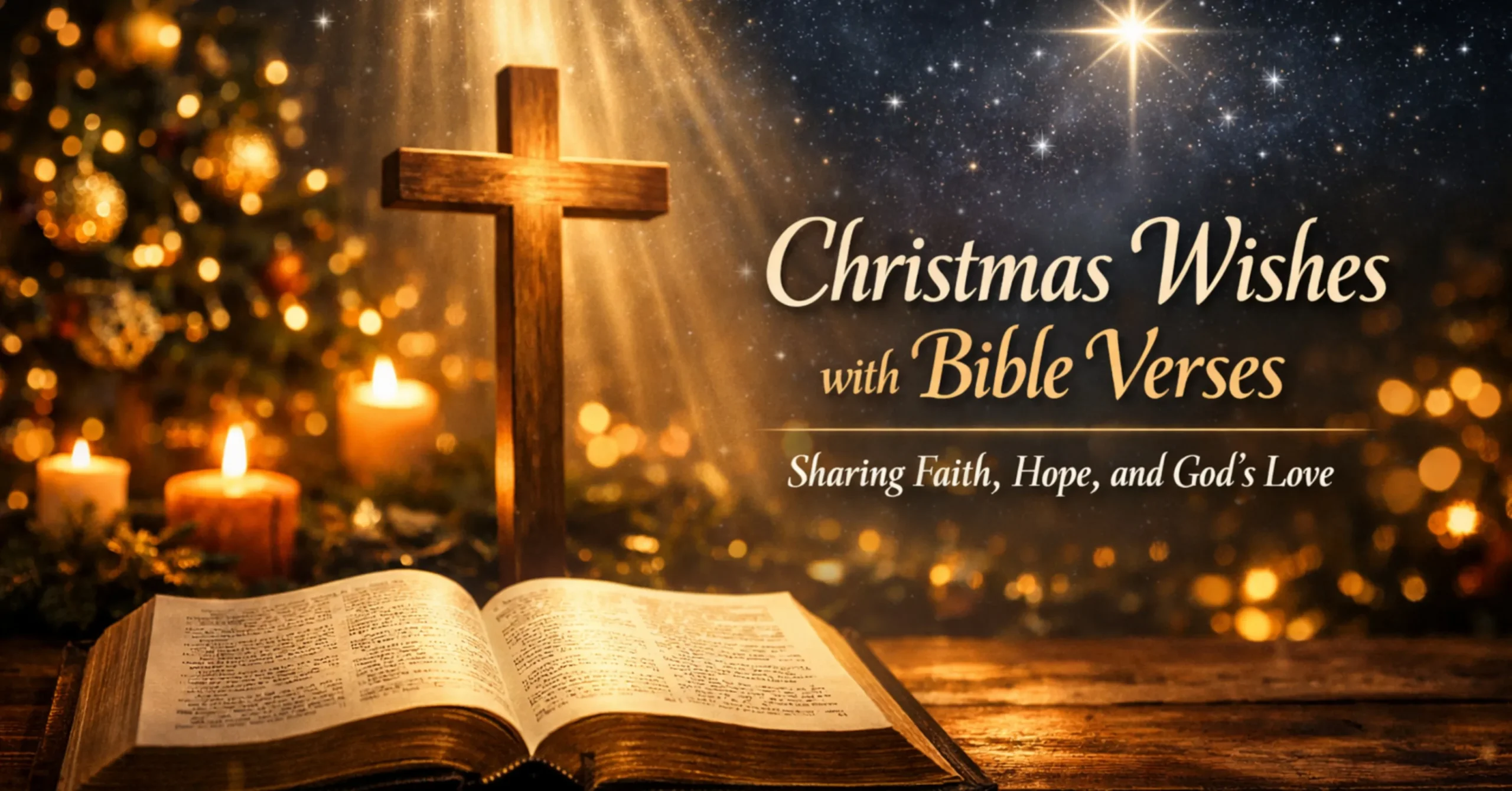 Christmas Wishes with Bible Verses to Share Faith & Hope