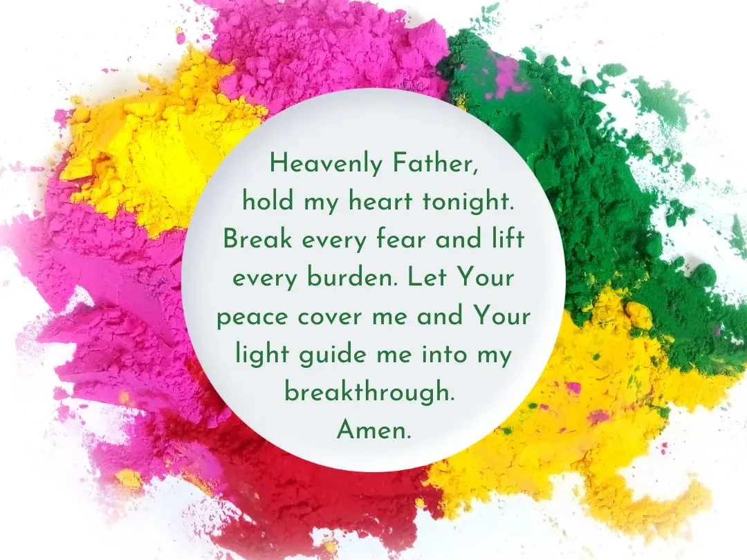 Midnight prayer points