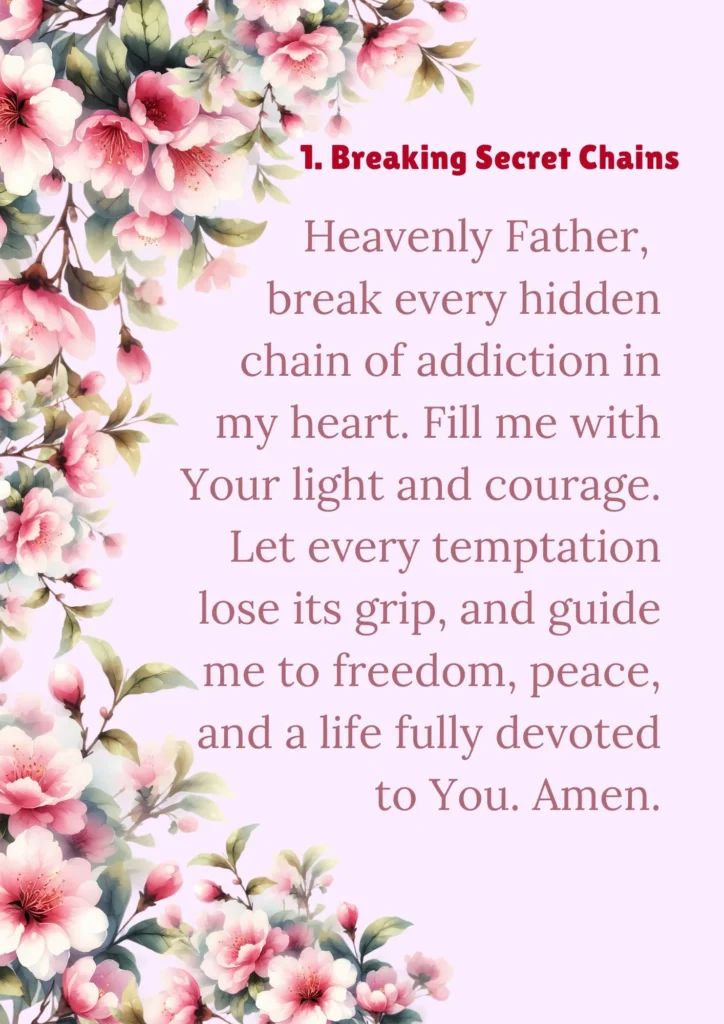 Pornography Prayer Points with Scriptures