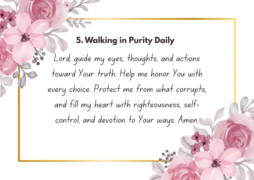 Powerful Pornography Prayer Points with Scriptures