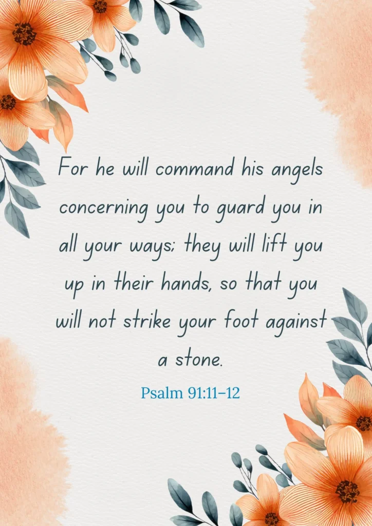 Psalm 91:11-12