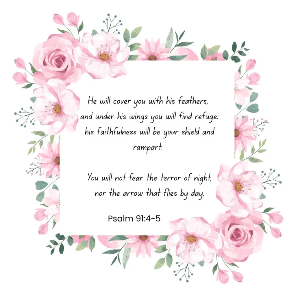 Psalm 91:4-5