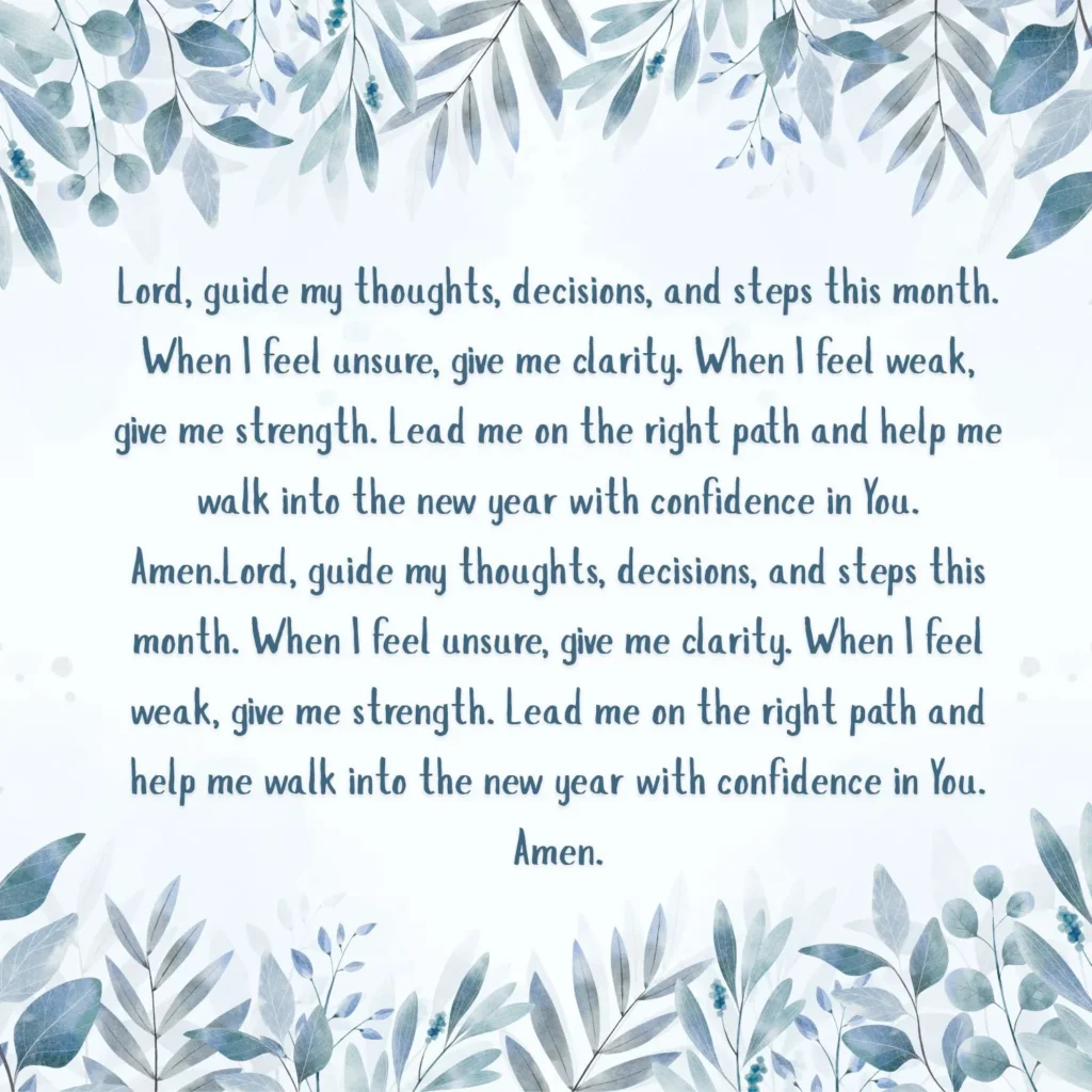 december prayer