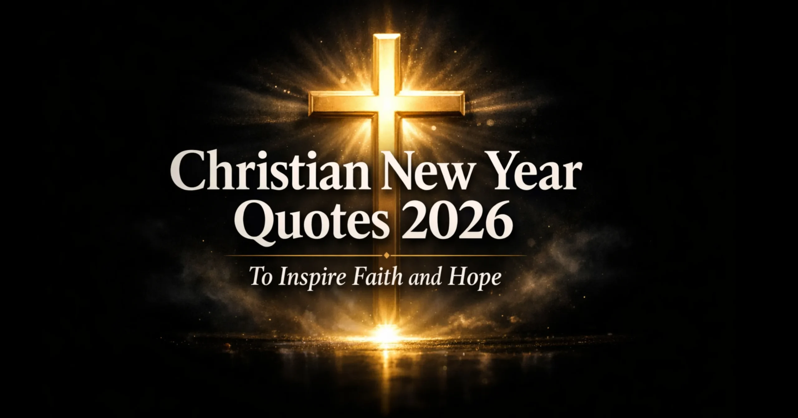 Christian New Year Quotes to Inspire Faith and Hope - 2026