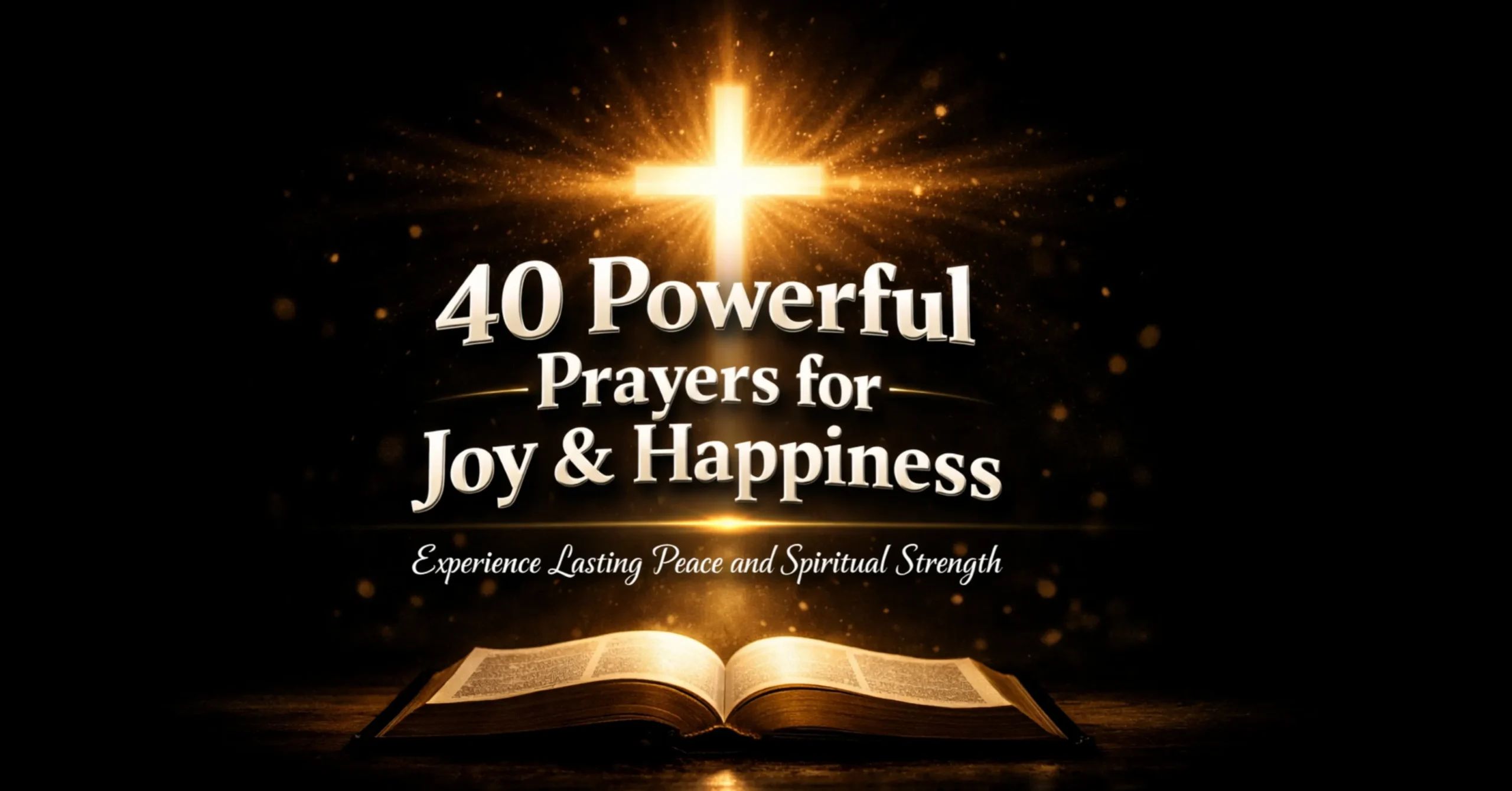 40 Powerful Prayers for Joy and Happiness
