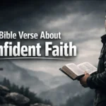 Bible verse about confident faith building trust in God