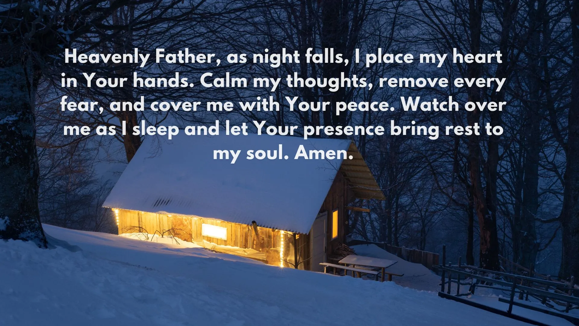 Christian Night Time Prayers Powerful Bedtime Prayers to Sleep in God’s Peace
