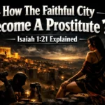 How the Faithful City Has Become a Prostitute