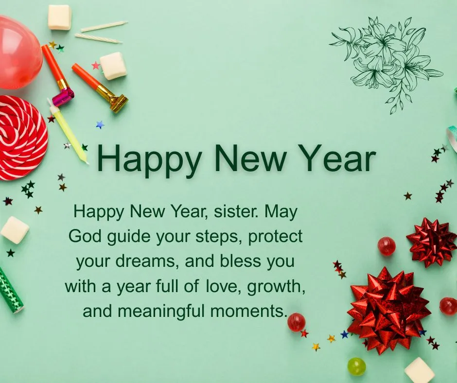 Inspirational New Year Messages for Sister