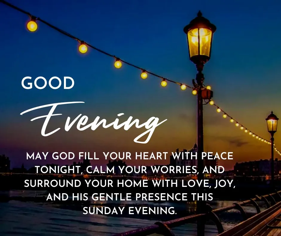 Sunday Evening Blessings