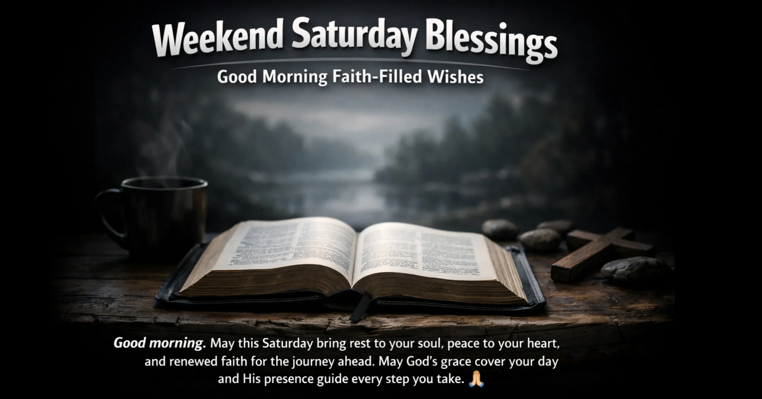 Weekend Saturday Blessings Good Morning Faith-Filled Wishes