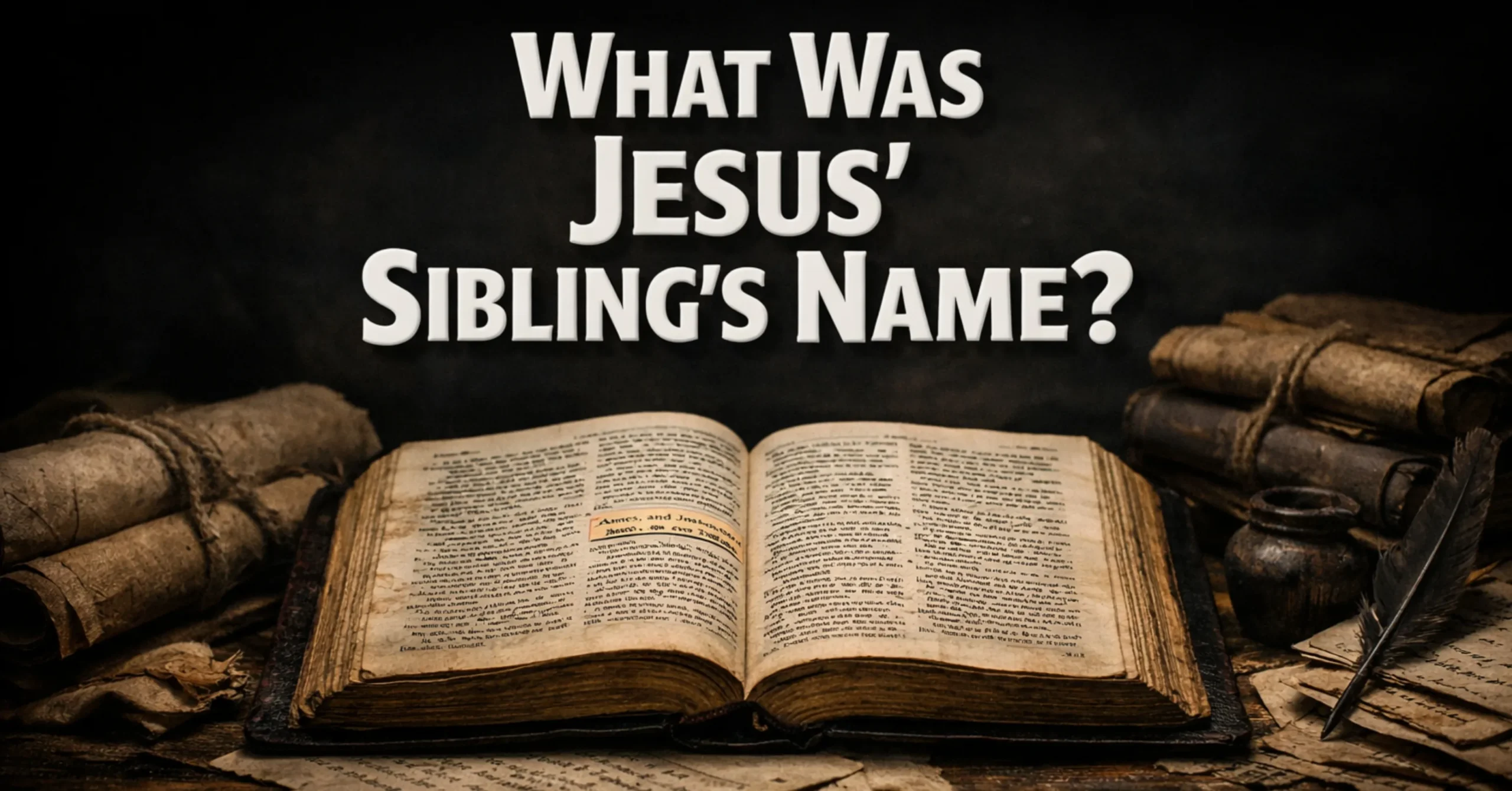 What was Jesus siblings names in the Bible, showing his brothers and sisters