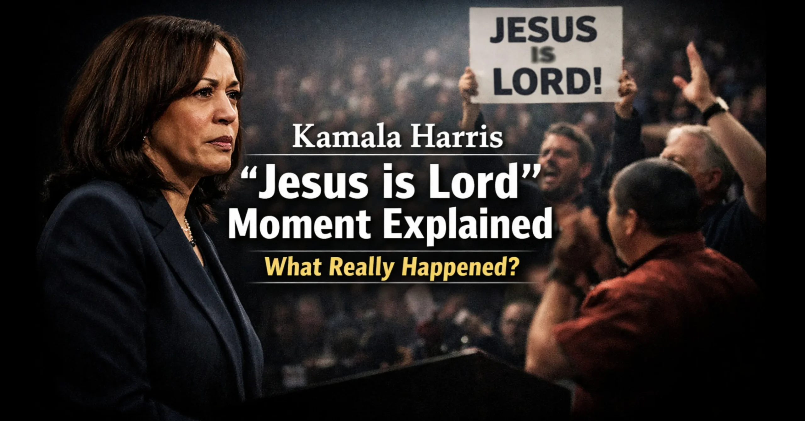 kamala harris jesus is lord