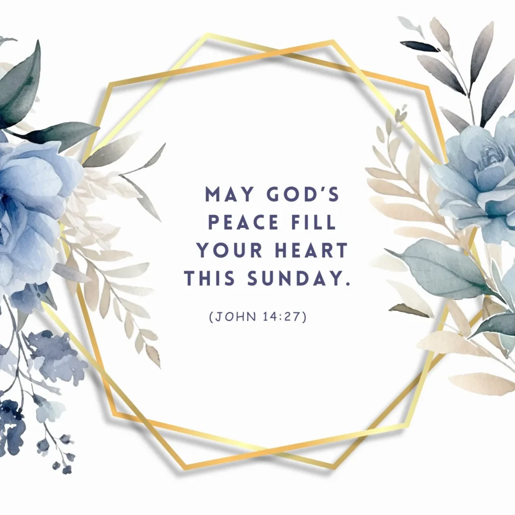 sunday scripture blessings images