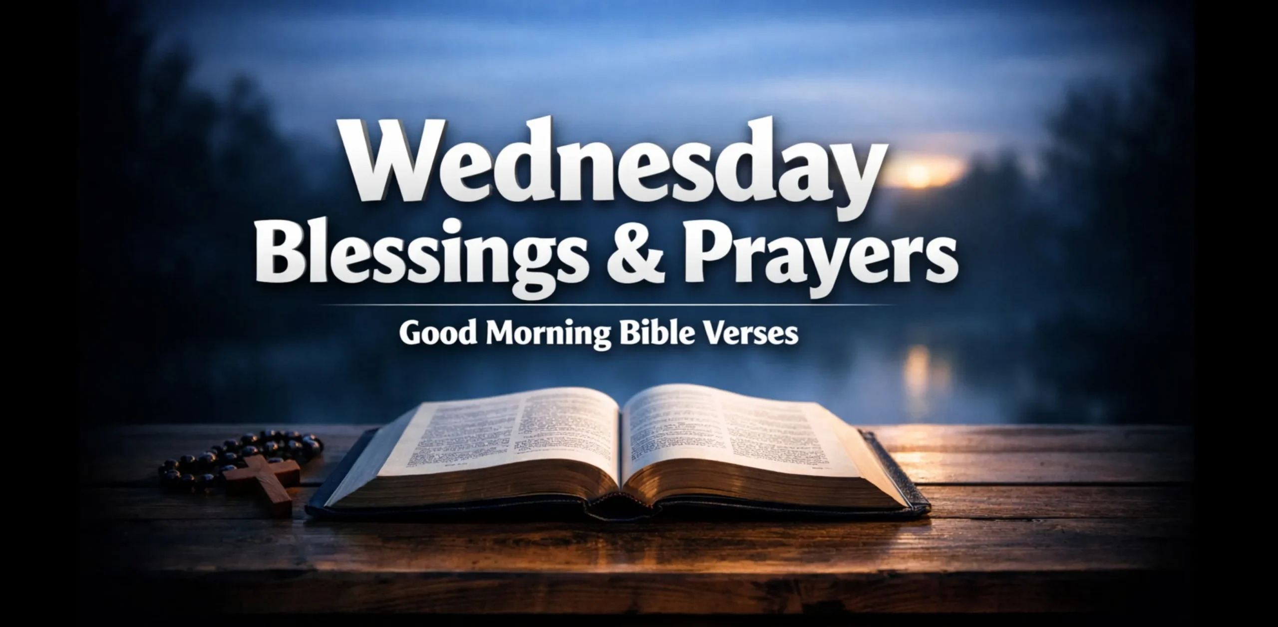 50+ Wednesday Blessings and Prayers Good Morning Messages & Bible Verses