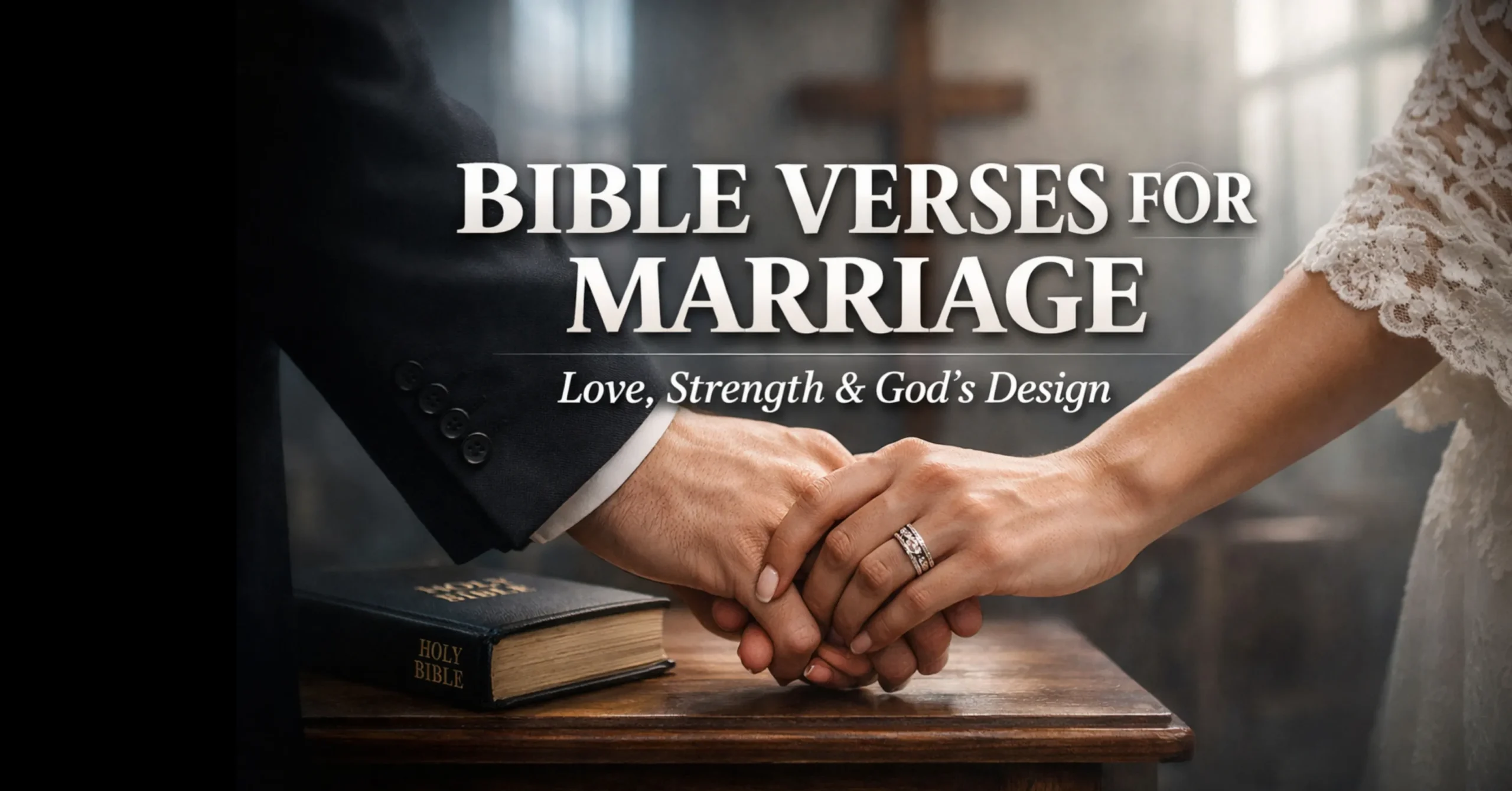Bible verses for marriage showing God’s love, unity, and strength for Christian couples