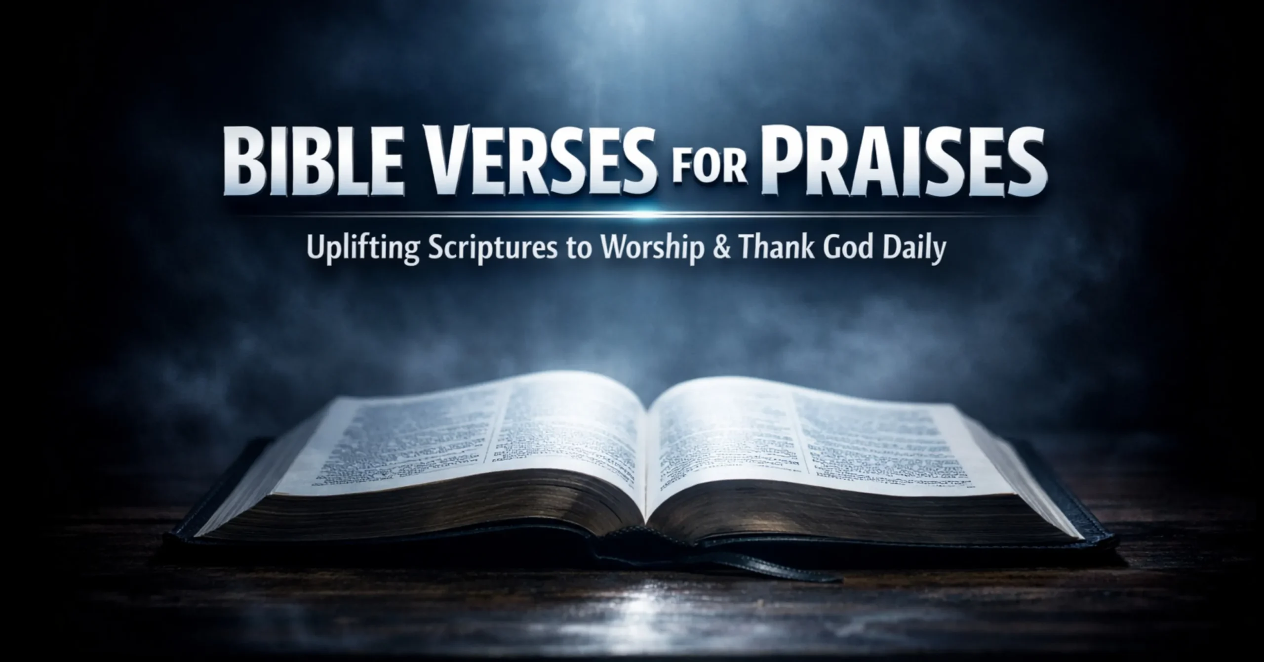 Bible Verses for Praises to Worship and Thank God