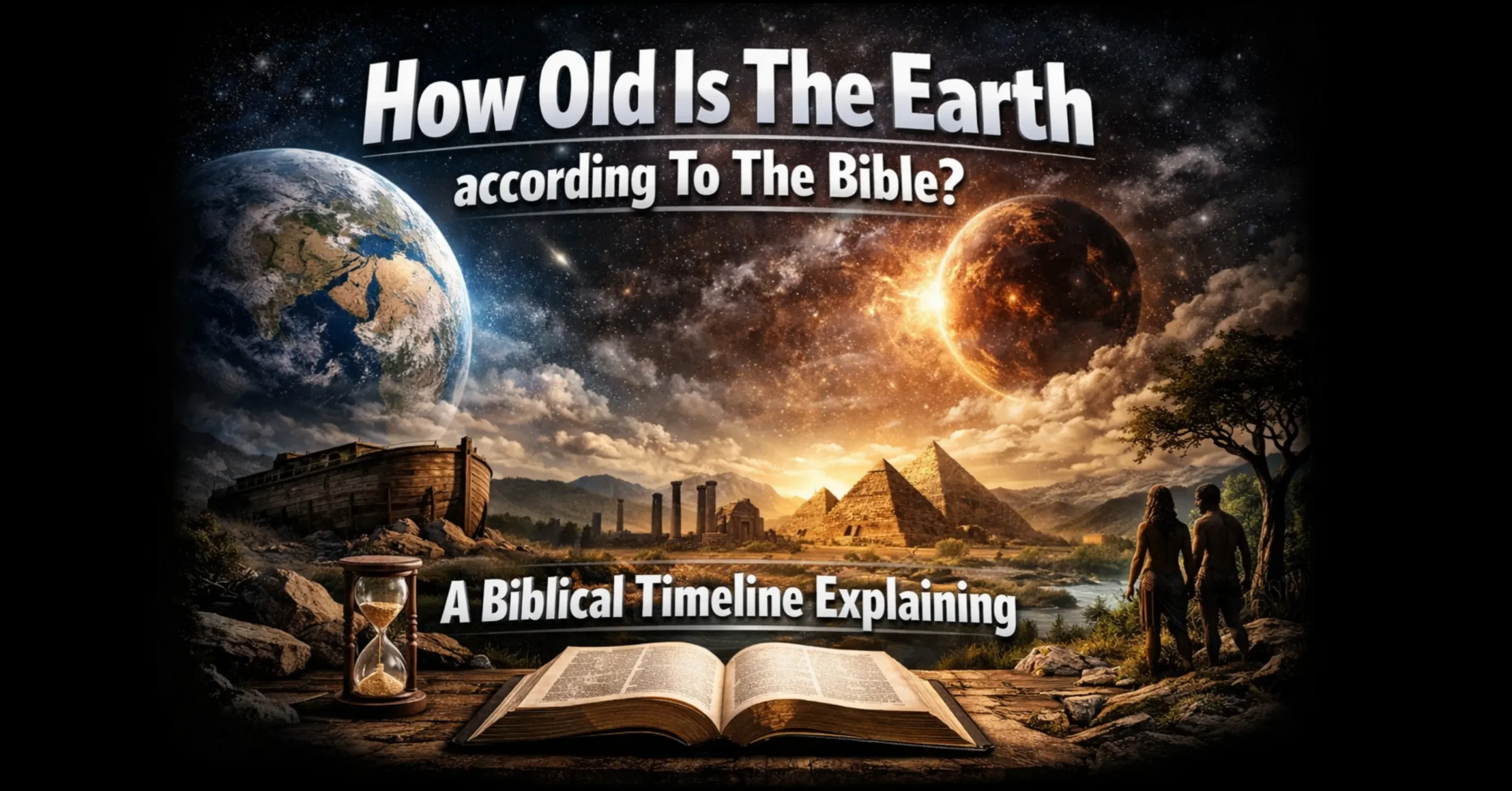 How old is the earth according to the Bible explained through Genesis creation timeline