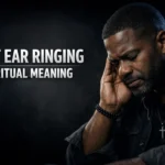 Left ear ringing spiritual meaning with biblical reflection and prayer for discernment