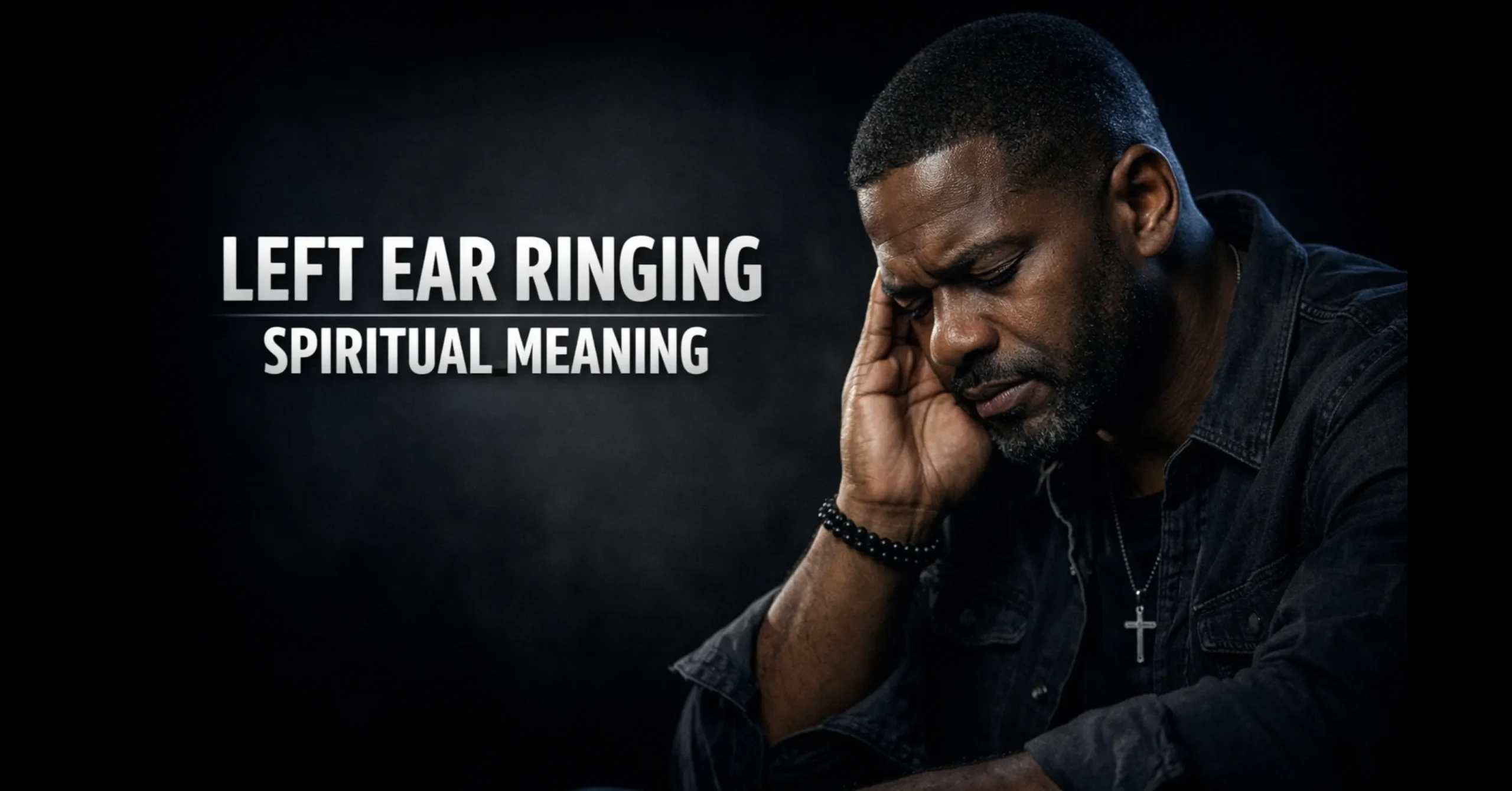 Left ear ringing spiritual meaning with biblical reflection and prayer for discernment