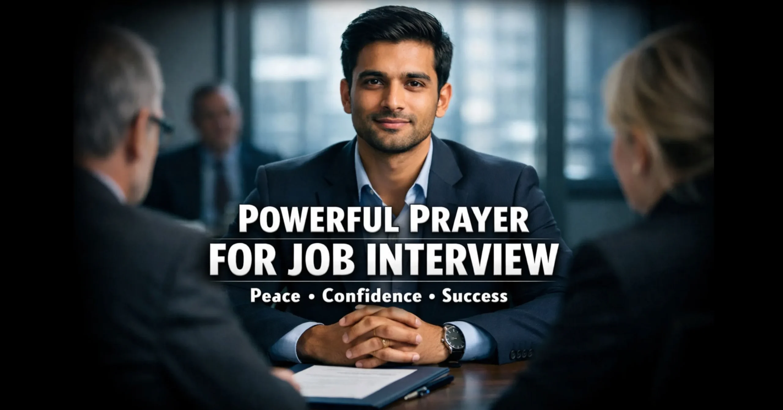 Powerful Prayer for Interview for Job to Bring Peace, Confidence & Success
