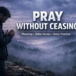 Pray Without Ceasing Meaning, Bible Verses & How to Do It Daily