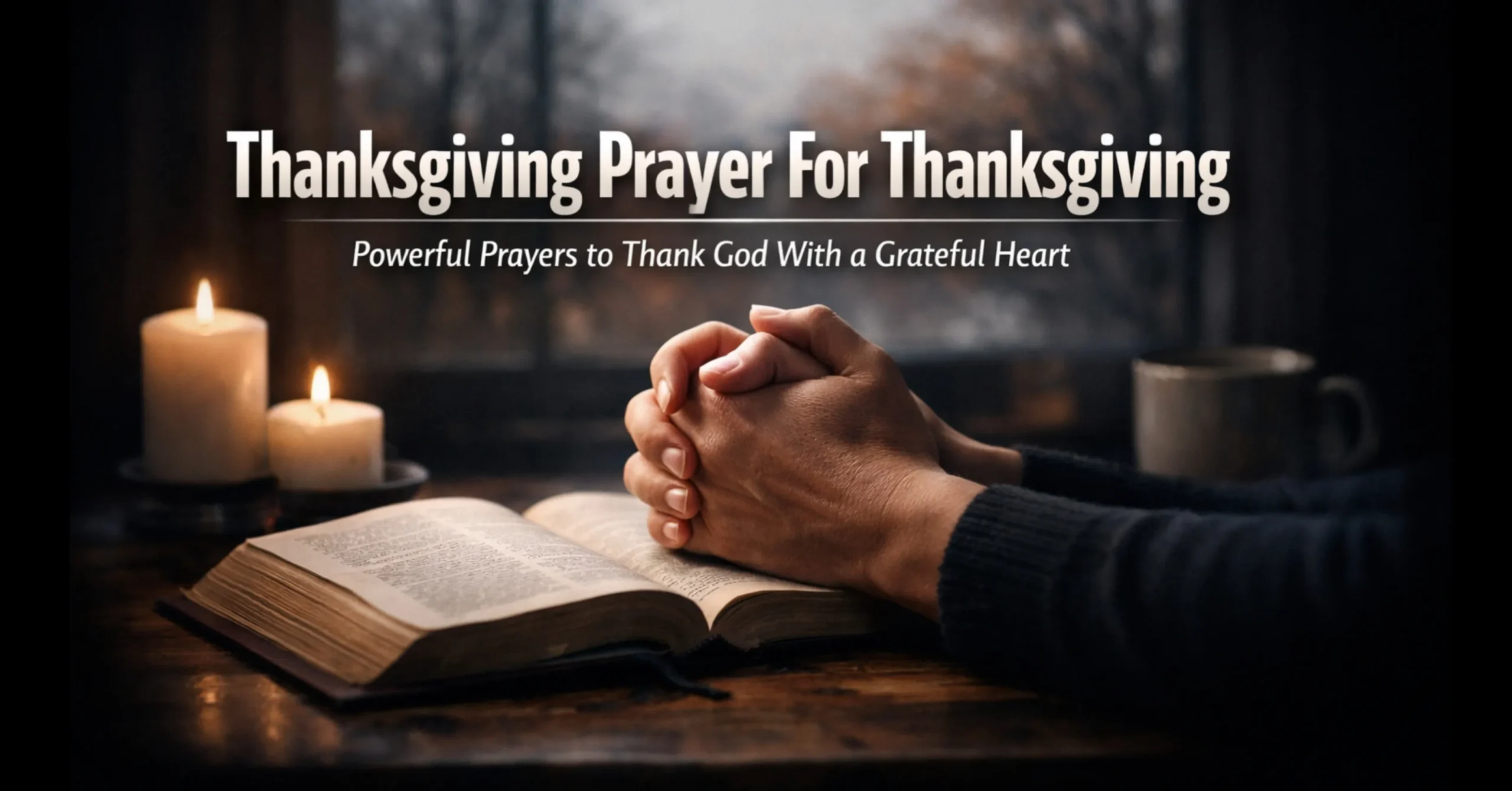 Thanksgiving Prayer for Thanksgiving Powerful Prayers to Thank God with a Grateful Heart
