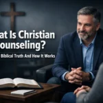 What is Christian counseling – faith-based biblical counseling for emotional and spiritual healing