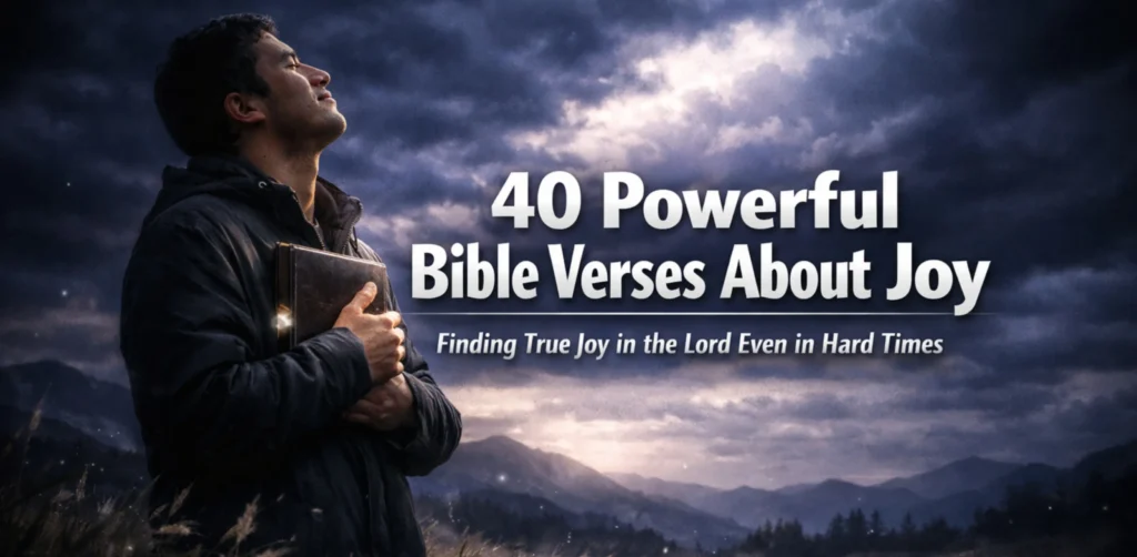 40 Powerful Bible Verses About Joy – Find True Happiness & Strength in ...