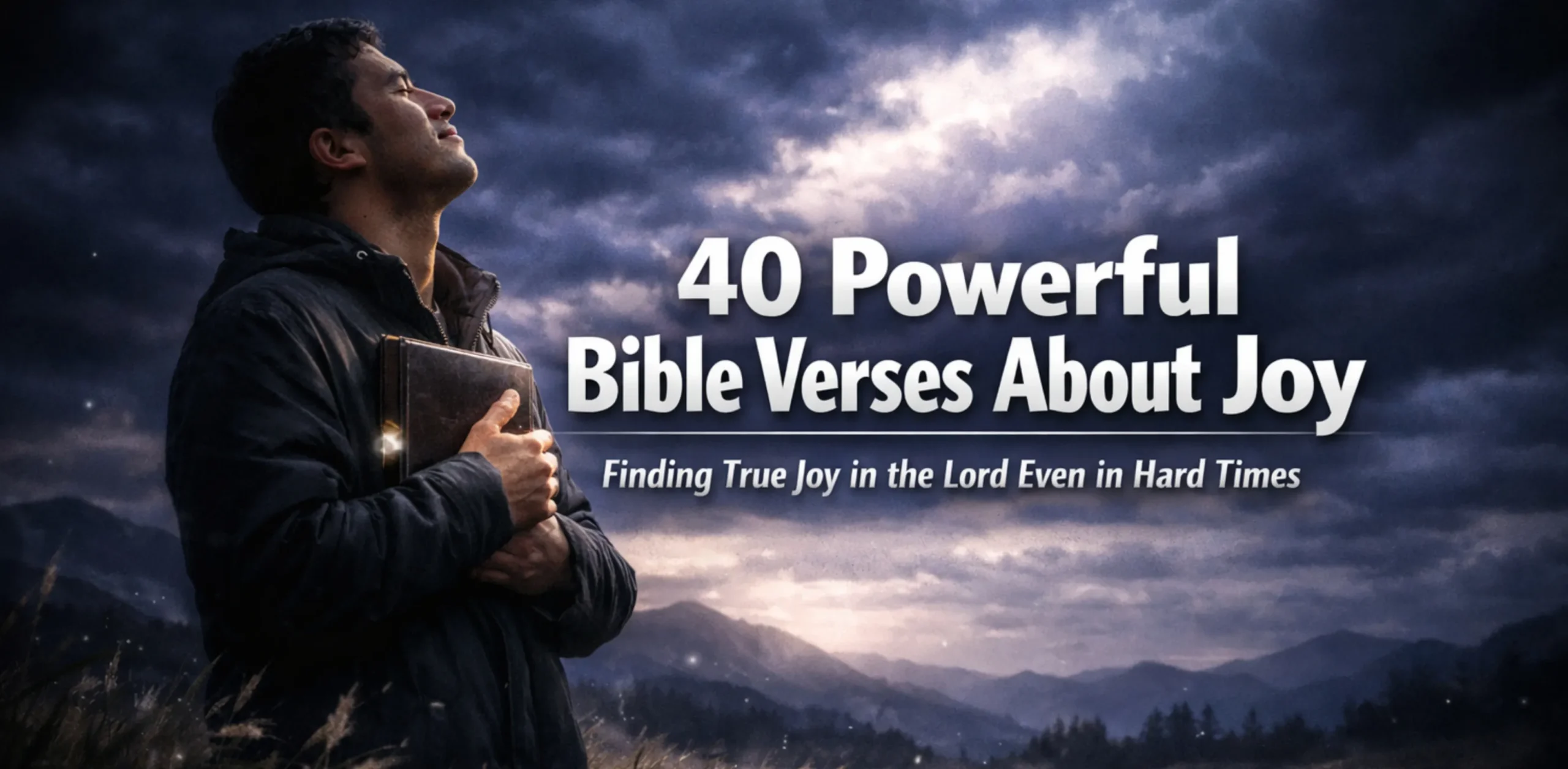 40 Powerful Bible Verses About Joy – Find True Happiness & Strength in ...