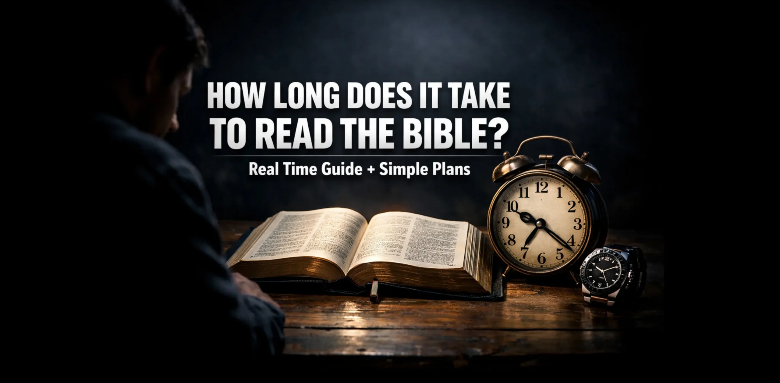 how long does it take to read the bible time breakdown and daily reading plan guide