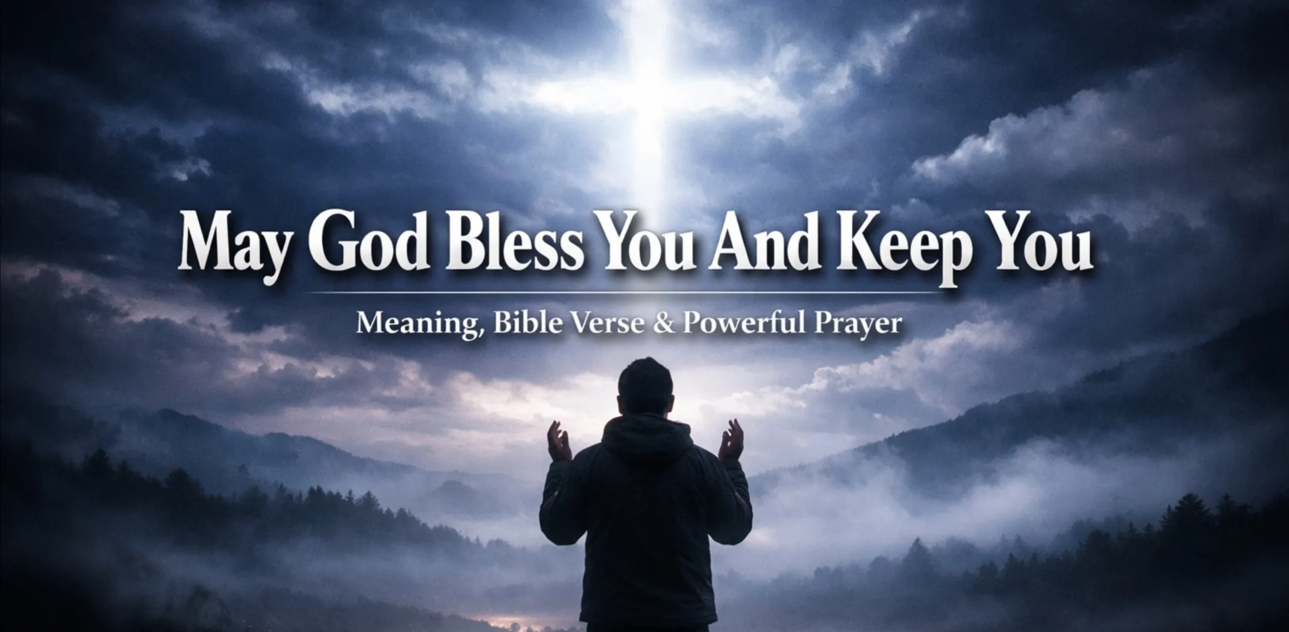 May God Bless You and Keep You - Christian blessing with Bible verse and prayers