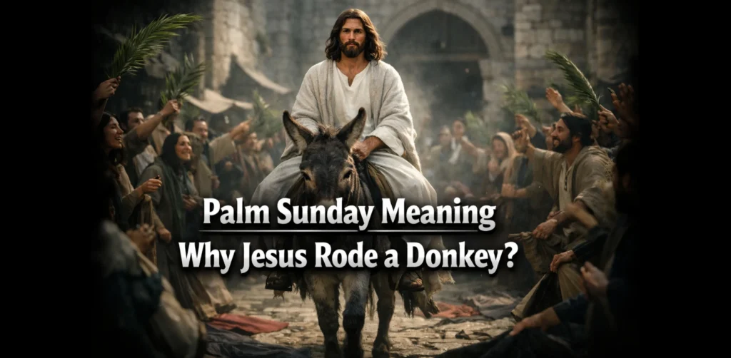 Palm Sunday Meaning: Why Did Jesus Ride a Donkey into Jerusalem ...