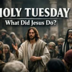 What Did Jesus Do on Holy Tuesday teaching in the temple during Holy Week