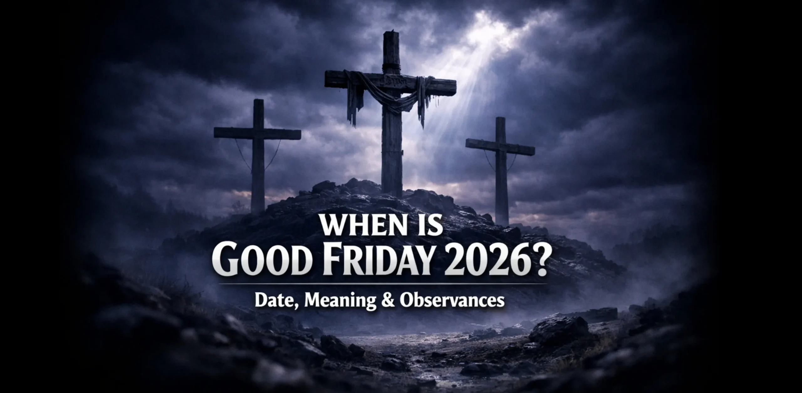 When is Good Friday 2026 – Good Friday observance, traditions, and Jesus’ crucifixion reflection