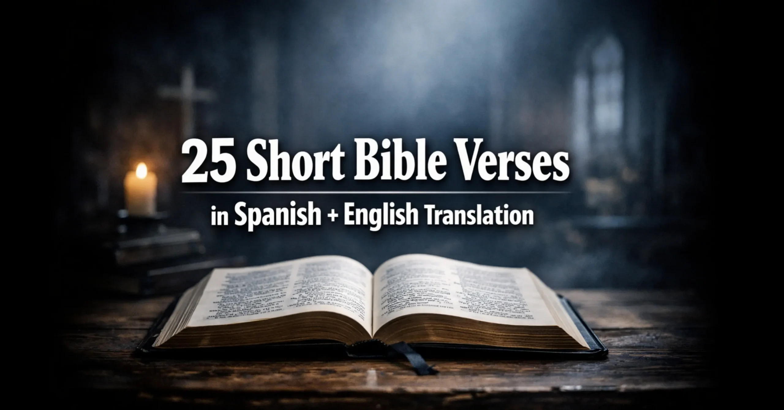 Short Bible Verses in Spanish with English Translation for Daily Inspiration and Faith