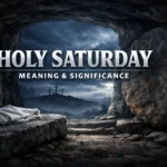 holy saturday meaning, jesus in the tomb silent day before resurrection