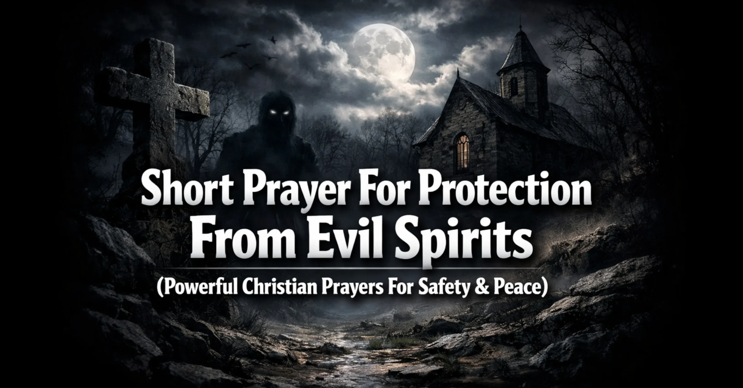 short prayer for protection from evil spirits with powerful Christian prayer for safety and peace