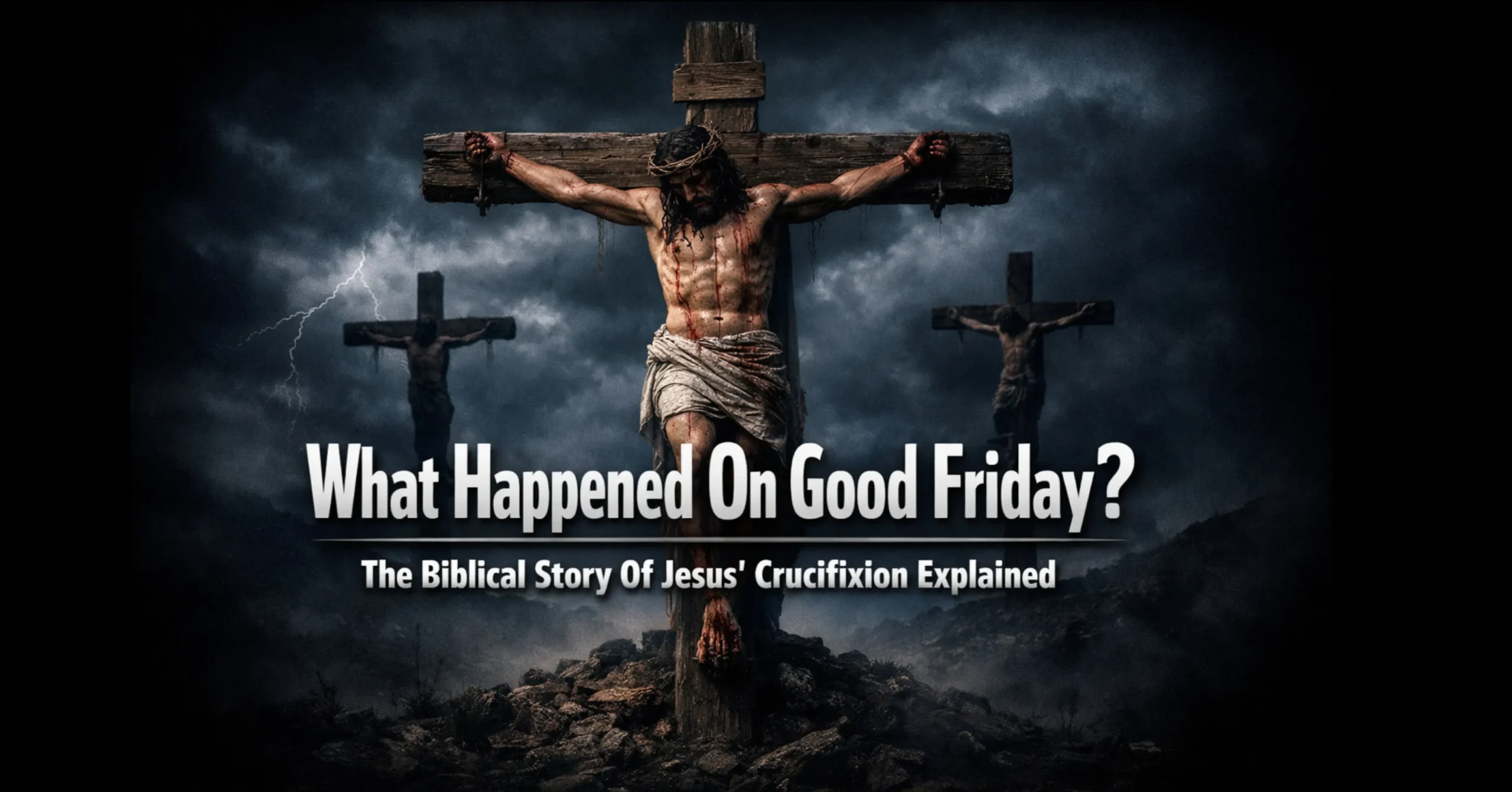 What happened on Good Friday, Jesus crucifixion on the cross in the Bible