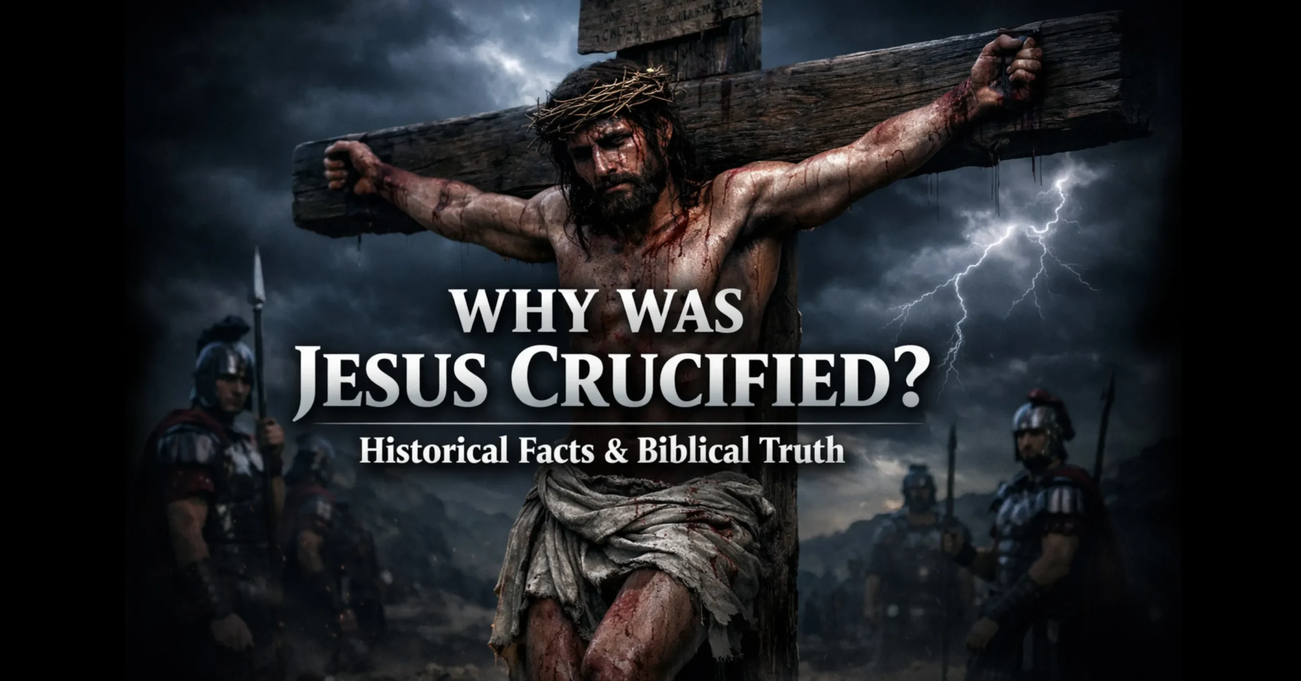 Why was Jesus Christ crucified by the Romans historical and biblical explanation of Jesus crucifixion