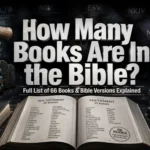 How many books are in the Bible full 66 books list with Old and New Testament chart