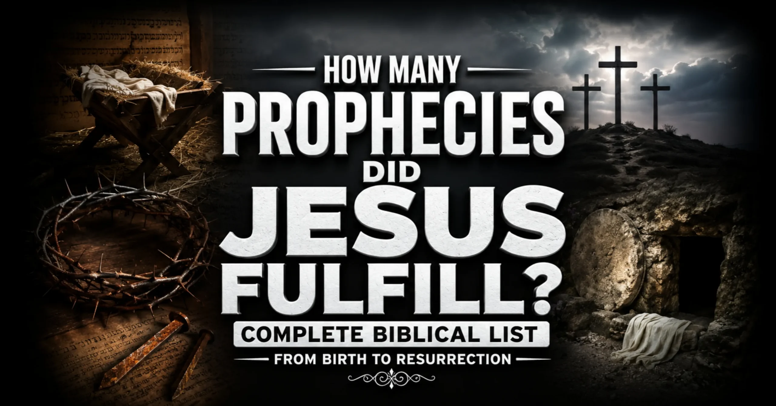 how many prophecies did Jesus fulfill including 300+ Old Testament messianic prophecies fulfilled by Jesus Christ