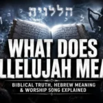 What does hallelujah mean biblical Hebrew meaning with Bible verses