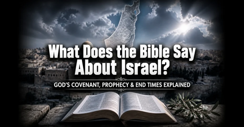 What Does the Bible Say About Israel? The Truth About Prophecy, End ...