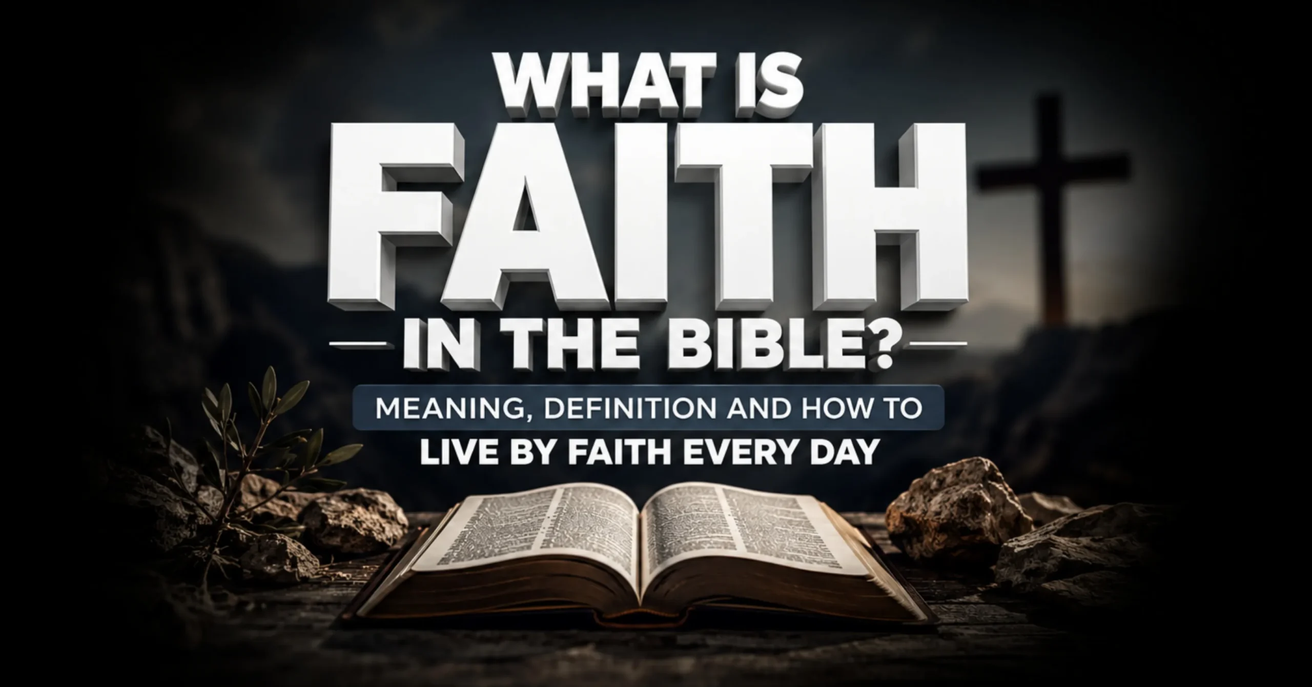 What is faith in the Bible — biblical definition, meaning and examples explained
