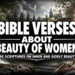 Bible verses about beauty of woman featuring inspiring Scriptures about inner beauty, faith, and God's view of true beauty.