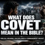 What does covet mean in the Bible biblical meaning and Ten Commandments explanation